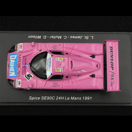 Spice SE90C n° 40 24h Le Mans 1991 Euro Racing 1/43 Spark S6823