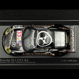 Porsche 911 GT3 RS Type 996 n° 33 12h Sebring 2003 1/43 Minichamps 400036933