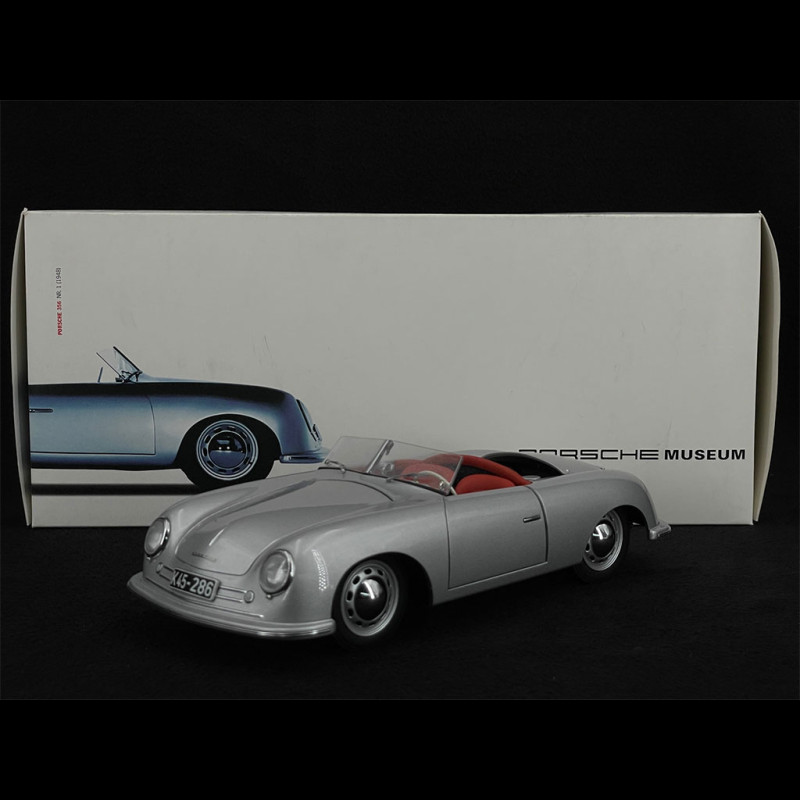 Porsche 356 n 1 1948 silbergrau 1 18 Autoart MAP02100108