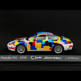 Porsche 911 Type 996 Cleto Munari 1998 Multicolour 1/43 Minichamps 400061184