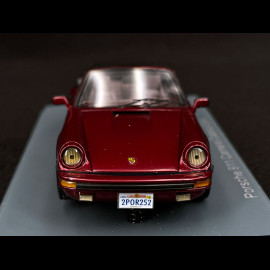 Porsche 911 Carrera Cabriolet USA 1985 Rubinrot metallic 1/43 Neo 43252