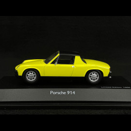 Porsche 914 1972 Saturngelb 1/43 Schuco 450373000