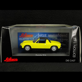 Porsche 914 1972 Saturn yellow 1/43 Schuco 450373000