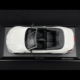 BMW M4 Cabriolet 2020 White 1/18 Minichamps 155021031