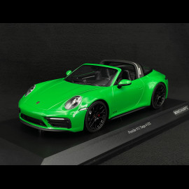 Porsche 911 Targa 4 GTS Type 992 2021 Python Green 1/18 Minichamps 155061065