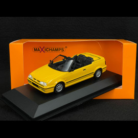 Renault 19 Cabriolet 1992 Yellow 1/43 Minichamps 940113730