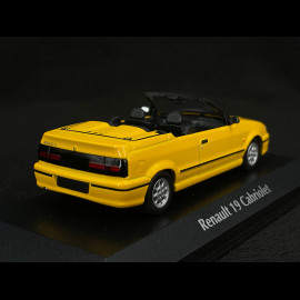 Renault 19 Cabriolet 1992 Gelb 1/43 Minichamps 940113730