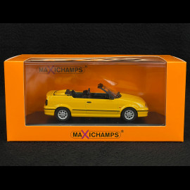 Renault 19 Cabriolet 1992 Gelb 1/43 Minichamps 940113730