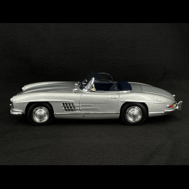 Mercedes-Benz 300 SL Roadster 1957 Silver 1/18 Minichamps 180039030