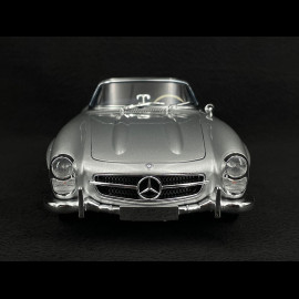 Mercedes-Benz 300 SL Roadster 1957 Silver 1/18 Minichamps 180039030