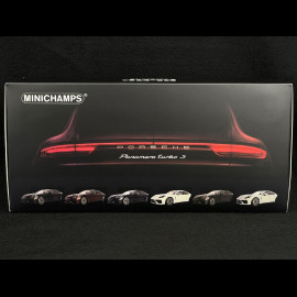 Porsche Panamera Turbo S 2020 Chalk Grey 1/18 Minichamps 113061078
