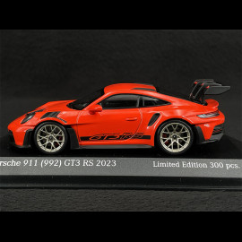 Porsche 911 GT3 RS Type 992 2023 Lavaorange 1/43 Minichamps 413062105