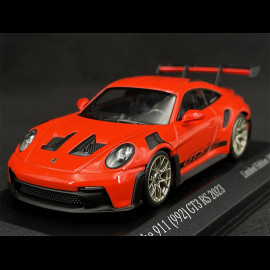 Porsche 911 GT3 RS Type 992 2023 Lavaorange 1/43 Minichamps 413062105