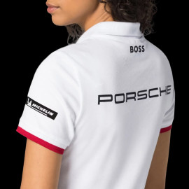 Porsche Polo shirt Motorsport Boss white WAP431P0MS - women