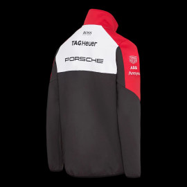 Porsche Jacke Hugo Boss Tag Heuer Motorsport 4 Softshell Schwarz Weiß Rot WAP127NFMS - Herren