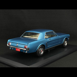 Ford Mustang Hardtop Coupé 1965 Turquoise Blue 1/18 Norev 182800