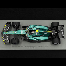 Sebastian Vettel Aston Martin AMR22 n° 5 Last race 2022 Abu Dhabi F1 Grand Prix 1/18 Spark 18S775