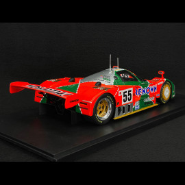 Mazda 787 B N° 55 Winner 24h Le Mans 1991 Mazdaspeed 1/18 KK Scale KKDC181331