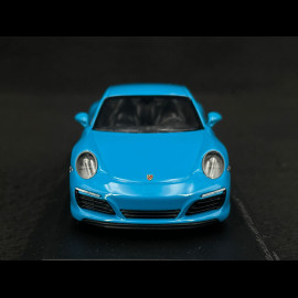 Porsche 911 Carrera S Type 991 2018 Miami blue 1/43 Minichamps 413067132