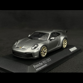Porsche 911 GT3 Type 992 2020 Exclusive Edition Dolomite grey metallic 1/43 Minichamps 413069220