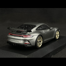 Porsche 911 GT3 Type 992 2020 Exclusive Edition Dolomite grey metallic 1/43 Minichamps 413069220
