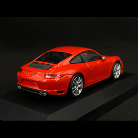 Porsche 911 Carrera S Type 991 2018 Lava Orange 1/43 Minichamps 413067131