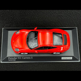 Porsche 911 Carrera S Type 991 2018 Lava Orange 1/43 Minichamps 413067131