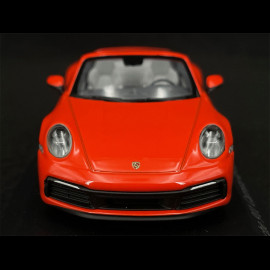 Porsche 911 Carrera 4S Cabriolet Type 992 2019 Exclusive RS Selection Lava orange 1/43 Minichamps 413069339