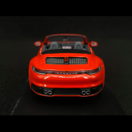 Porsche 911 Carrera 4S Cabriolet Type 992 2019 Exclusive RS Selection Lava orange 1/43 Minichamps 413069339