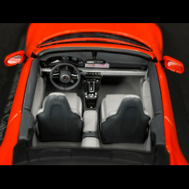 Porsche 911 Carrera 4S Cabriolet Type 992 2019 Exclusive RS Selection Lava orange 1/43 Minichamps 413069339