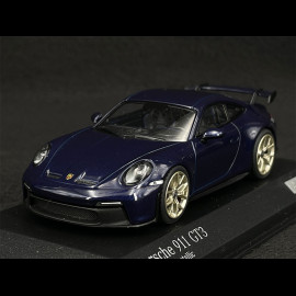 Porsche 911 GT3 Typ 992 2020 Exclusive RS Selection Enzianblau metallic 1/43 Minichamps 413069221