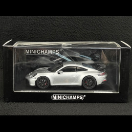 Porsche 911 GT3 Typ 992 2020 Exclusive RS Selection GT Silbergrau metallic 1/43 Minichamps 413069219