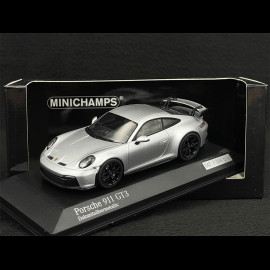 Porsche 911 GT3 Typ 992 2020 Exclusive RS Selection GT Silbergrau metallic 1/43 Minichamps 413069219