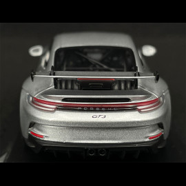 Porsche 911 GT3 Typ 992 2020 Exclusive RS Selection GT Silbergrau metallic 1/43 Minichamps 413069219