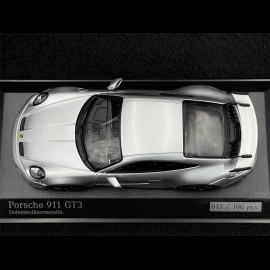 Porsche 911 GT3 Typ 992 2020 Exclusive RS Selection GT Silbergrau metallic 1/43 Minichamps 413069219