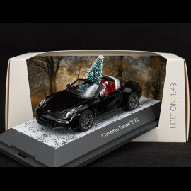 Porsche 911 Carrera 4 GTS Targa Type 992 Christmas Edition 2023 Schwarz 1/43 Schuco 450720600