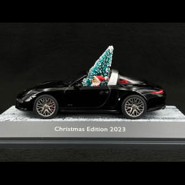 Porsche 911 Carrera 4 GTS Targa Type 992 Christmas Edition 2023 Black 1/43 Schuco 450720600