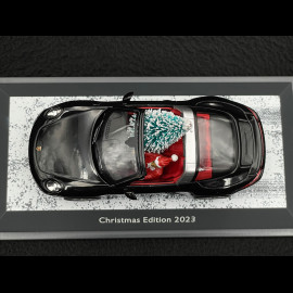 Porsche 911 Carrera 4 GTS Targa Type 992 Christmas Edition 2023 Black 1/43 Schuco 450720600