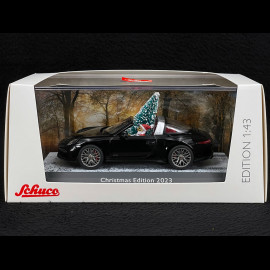 Porsche 911 Carrera 4 GTS Targa Type 992 Christmas Edition 2023 Black 1/43 Schuco 450720600