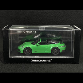 Porsche 911 Targa 4 GTS Type 992 2022 Python Green 1/43 Minichamps 410061062