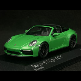 Porsche 911 Targa 4 GTS Type 992 2022 Python Green 1/43 Minichamps 410061062