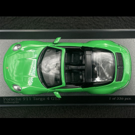 Porsche 911 Targa 4 GTS Type 992 2022 Python Green 1/43 Minichamps 410061062