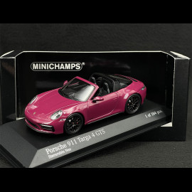 Porsche 911 Targa 4 GTS Type 992 2022 Sternrubin Neo 1/43 Minichamps 410061064