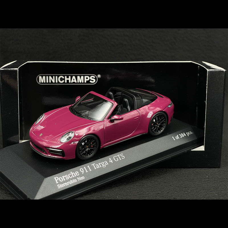 Porsche 911 Targa 4 GTS Type 992 2022 Rubystar Red 1/43 Minichamps 410061064