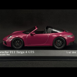 Porsche 911 Targa 4 GTS Type 992 2022 Rubystar Red 1/43 Minichamps 410061064