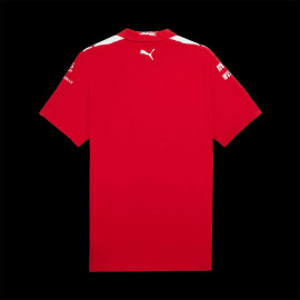 Ferrari Polo-Shirt Leclerc Sainz F1 x Joshua Vides Vibes Puma Rot 701225155-001 - unisex