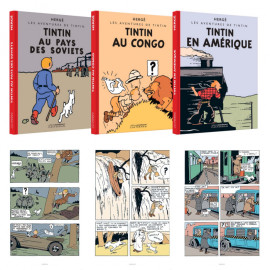 Boxset 3 Colorized Tintin Albums - 1929-1932 77114