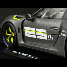 Porsche 911 GT2 RS Clubsport 25 Type 991.2 2021 Matte grey / Grello touch 1/18 Spark WAP0211510PGT2