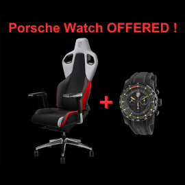 Duo Porsche Bürostuhl Recaro Gamer Stuhl + Porsche Uhr Sport Chronoraph Carbon Composite