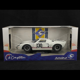 Ford GT40 Mk1 n° 130 5th Targa Florio 1967 1/18 Solido S1803009